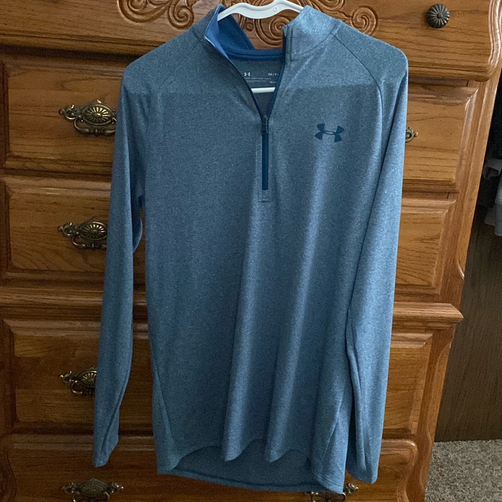 Mens Long Sleeve Half Zip Top